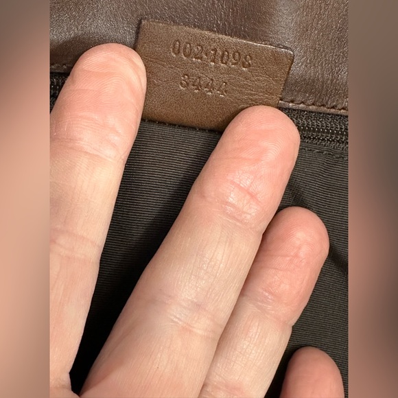 GUCCI GG canvas tote leather EXC COND signature print classic luxury bag - Picture 8 of 10